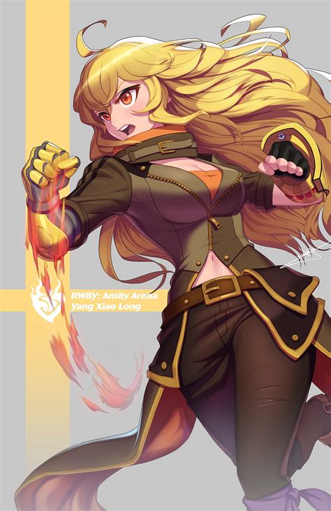 yang xiao long|yang xiao long anime.